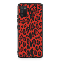 Thumbnail for 4 - Samsung A03s Red Leopard Animal case, cover, bumper