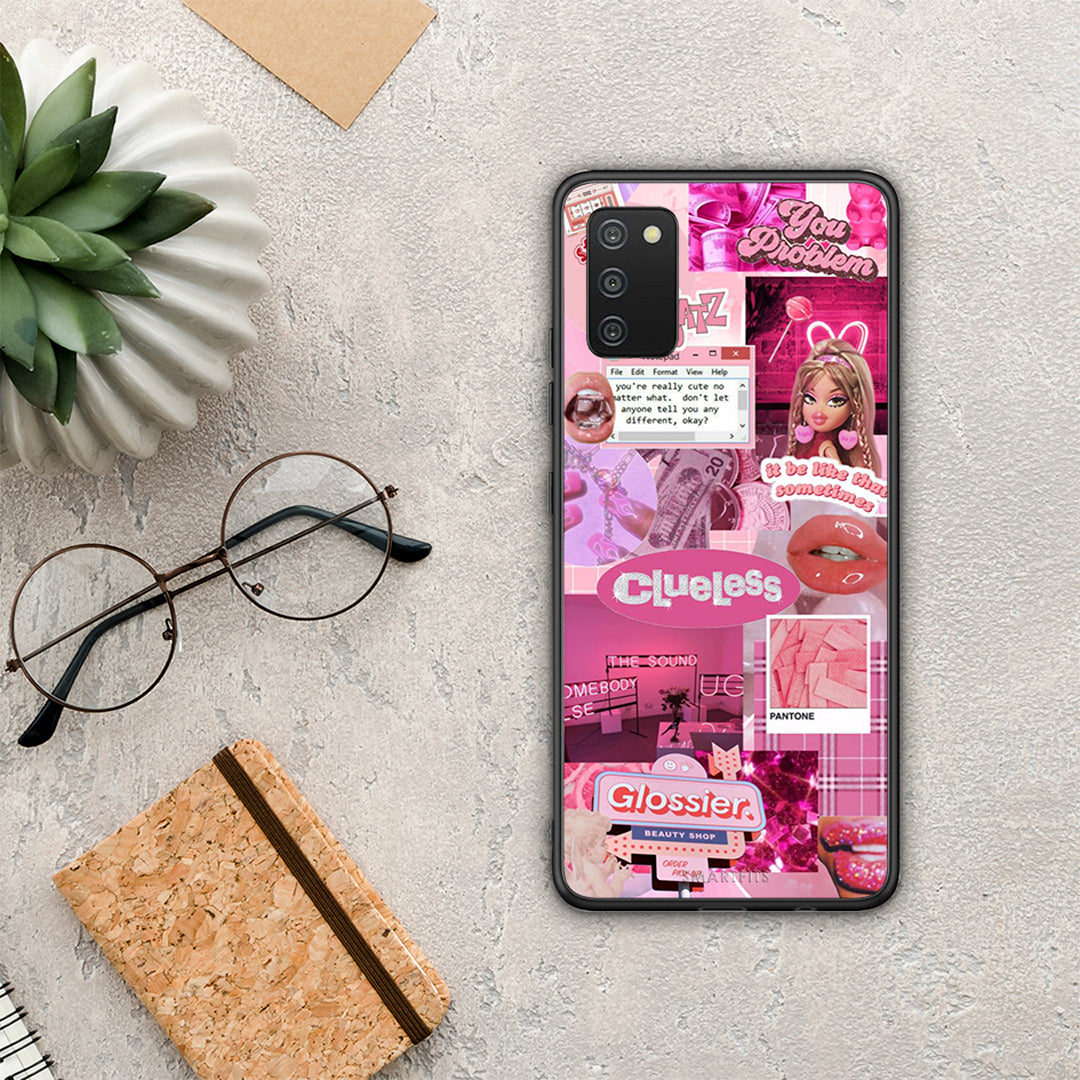 Pink Love - Samsung Galaxy A03s θήκη