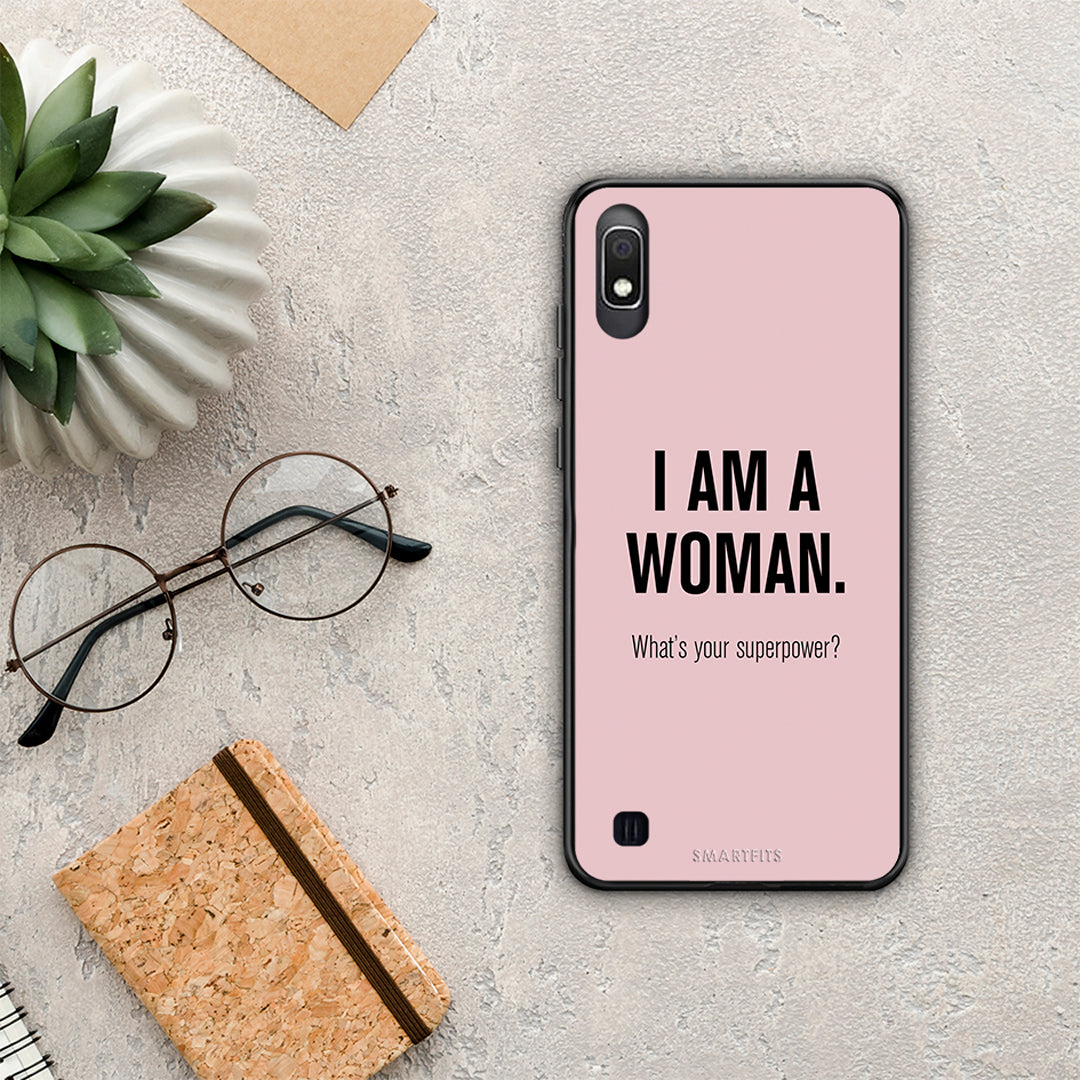 Superpower Woman - Samsung Galaxy A10 θήκη