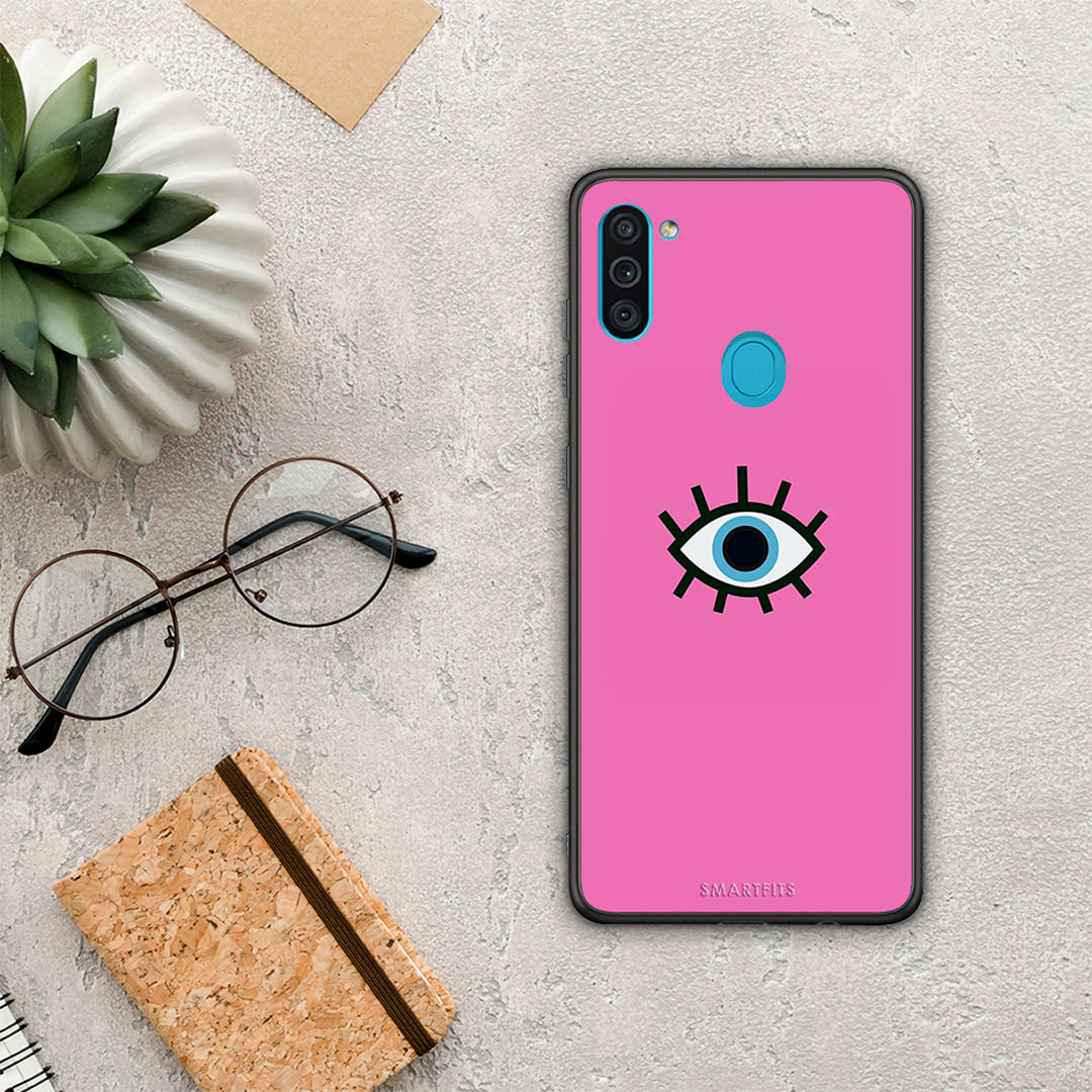 Blue Eye Pink - Samsung Galaxy A11 / M11 θήκη
