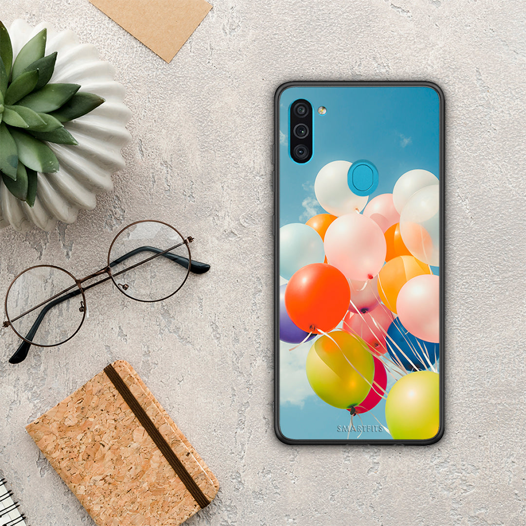 Colorful Balloons - Samsung Galaxy A11 / M11 θήκη