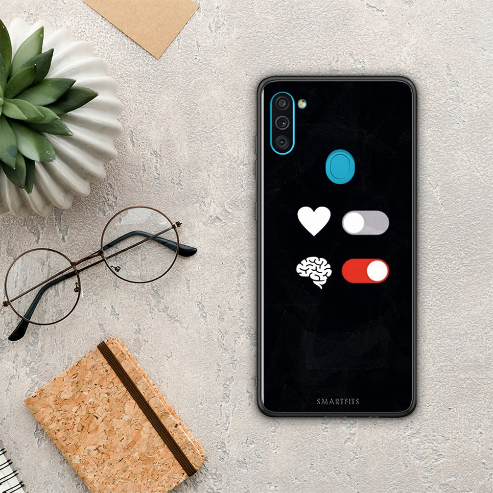 Heart Vs Brain - Samsung Galaxy A11 / M11 θήκη