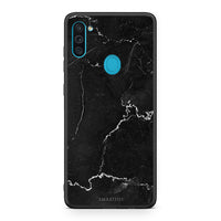 Thumbnail for Samsung A11/M11 Marble Black θήκη από τη Smartfits με σχέδιο στο πίσω μέρος και μαύρο περίβλημα | Smartphone case with colorful back and black bezels by Smartfits