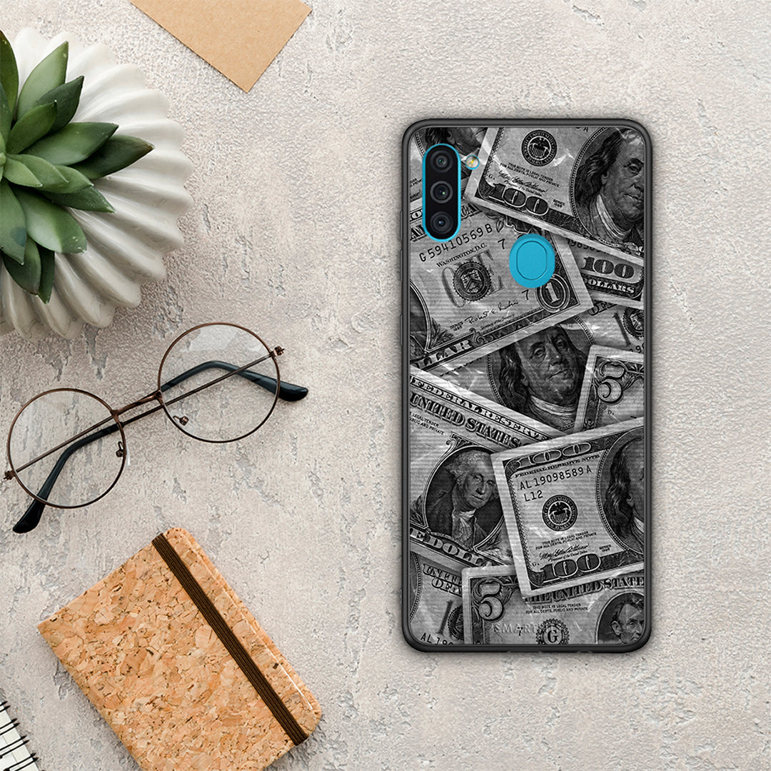 Money Dollars - Samsung Galaxy A11 / M11 θήκη