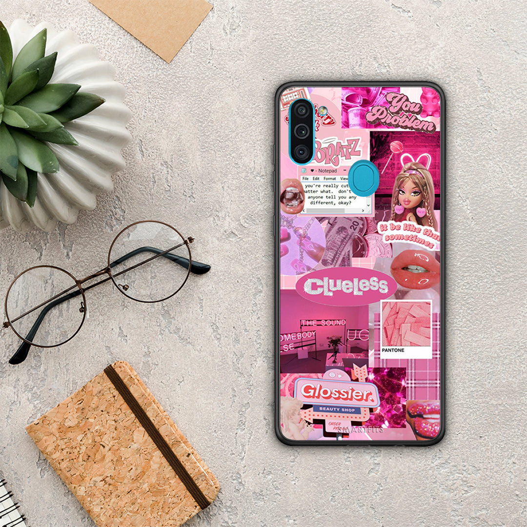 Pink Love - Samsung Galaxy A11 / M11 θήκη