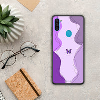 Thumbnail for Purple Mariposa - Samsung Galaxy A11 / M11 θήκη
