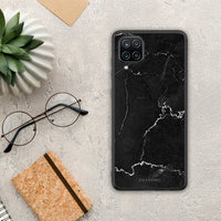 Thumbnail for Marble Black - Samsung Galaxy A12 θήκη