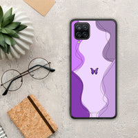 Thumbnail for Purple Mariposa - Samsung Galaxy A12 θήκη