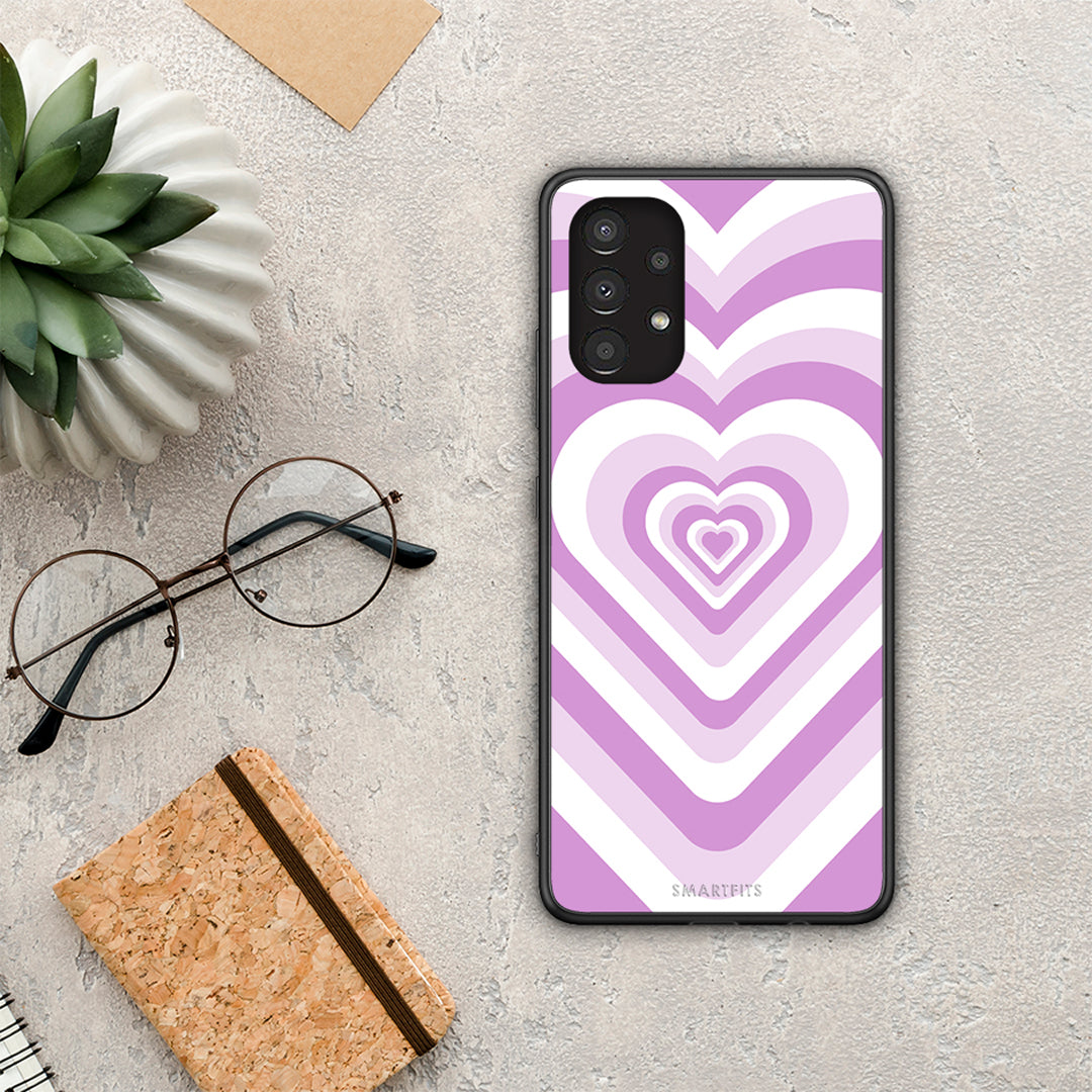 Lilac Hearts - Samsung Galaxy A13 4G θήκη