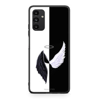 Thumbnail for Samsung A13 5G Angels Demons θήκη από τη Smartfits με σχέδιο στο πίσω μέρος και μαύρο περίβλημα | Smartphone case with colorful back and black bezels by Smartfits