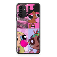 Thumbnail for Samsung A13 5G Bubble Girls Θήκη Αγίου Βαλεντίνου από τη Smartfits με σχέδιο στο πίσω μέρος και μαύρο περίβλημα | Smartphone case with colorful back and black bezels by Smartfits