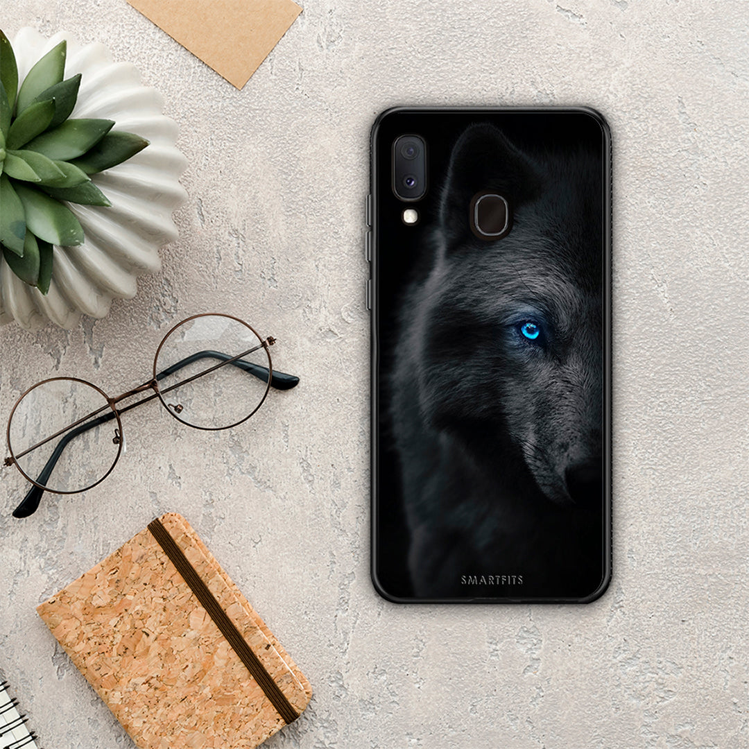 Dark Wolf - Samsung Galaxy A20e θήκη