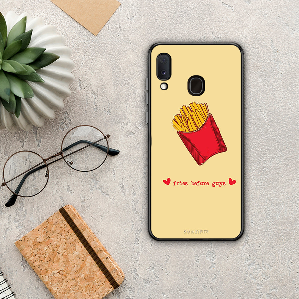 Fries Before Guys - Samsung Galaxy A30 θήκη