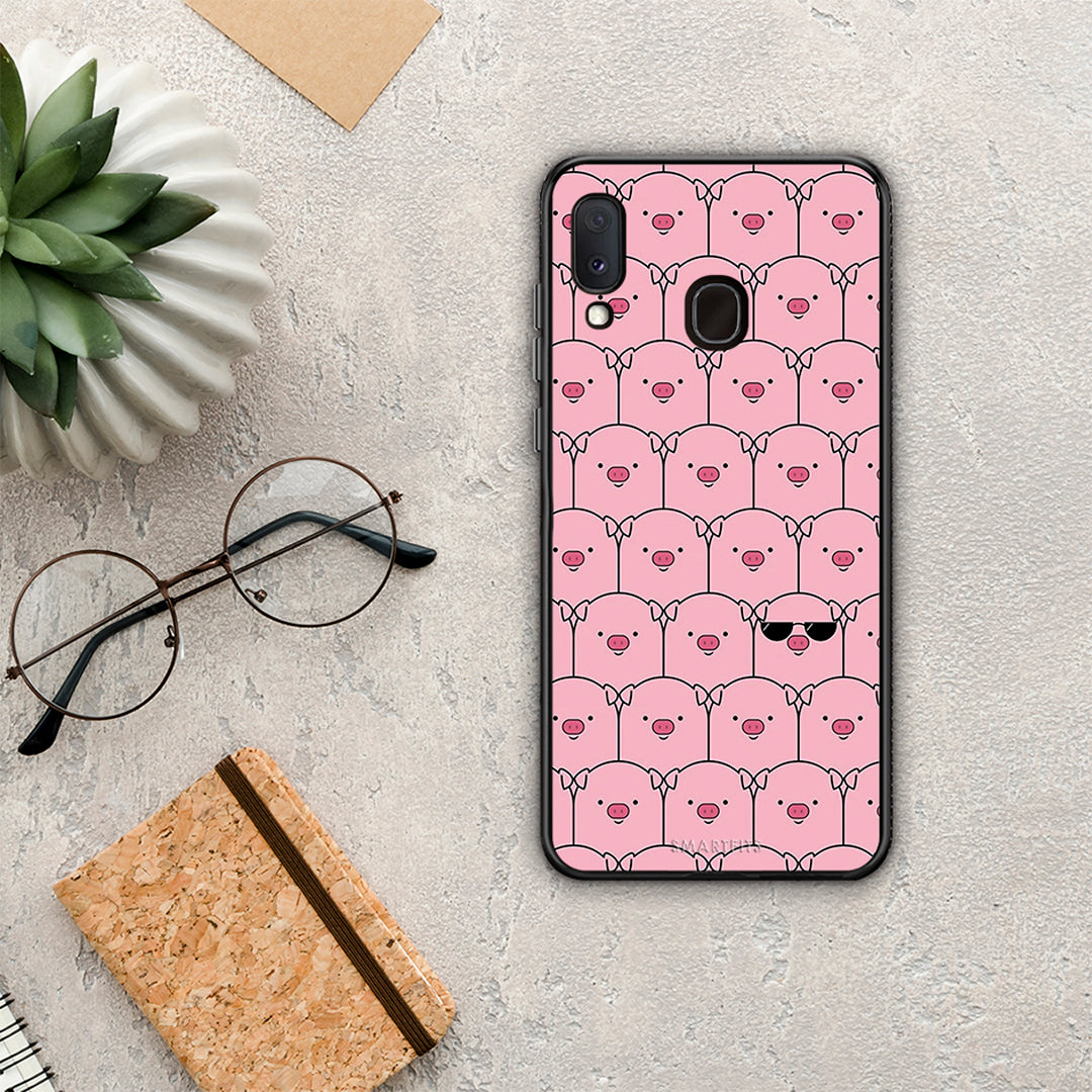Pig Glasses - Samsung Galaxy A30 θήκη