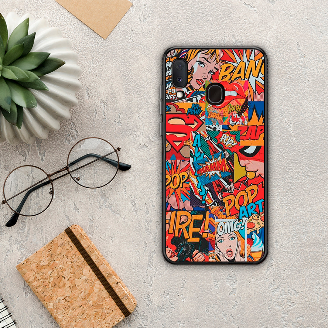 PopArt OMG - Samsung Galaxy M20 θήκη