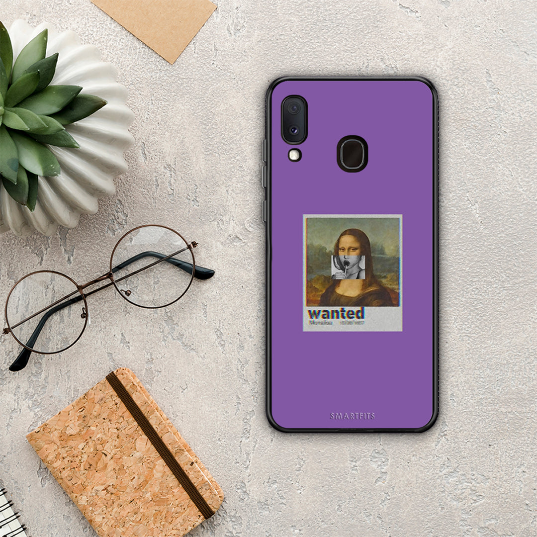 Popart Monalisa - Samsung Galaxy A30 θήκη