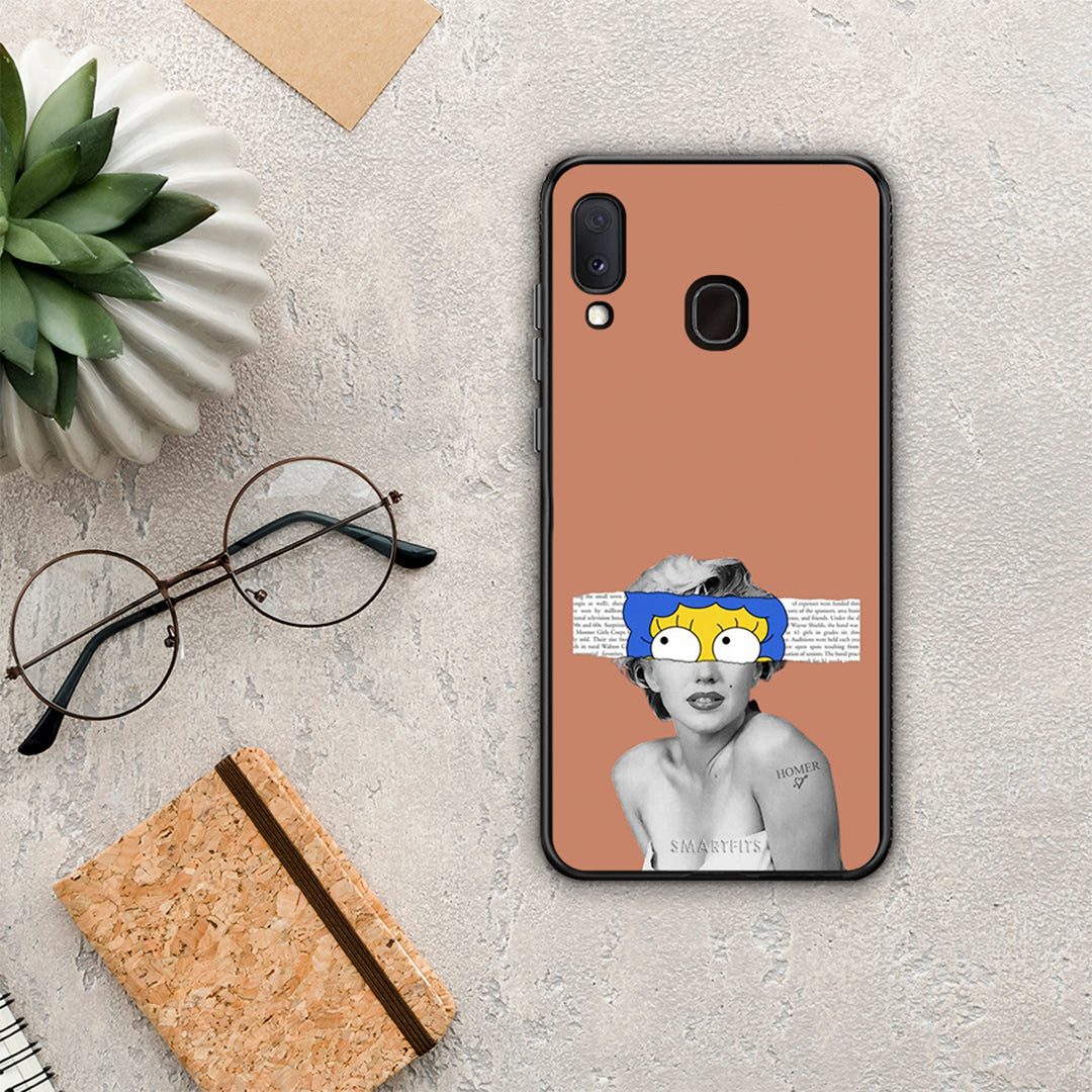 Sim Merilyn - Samsung Galaxy A30 θήκη