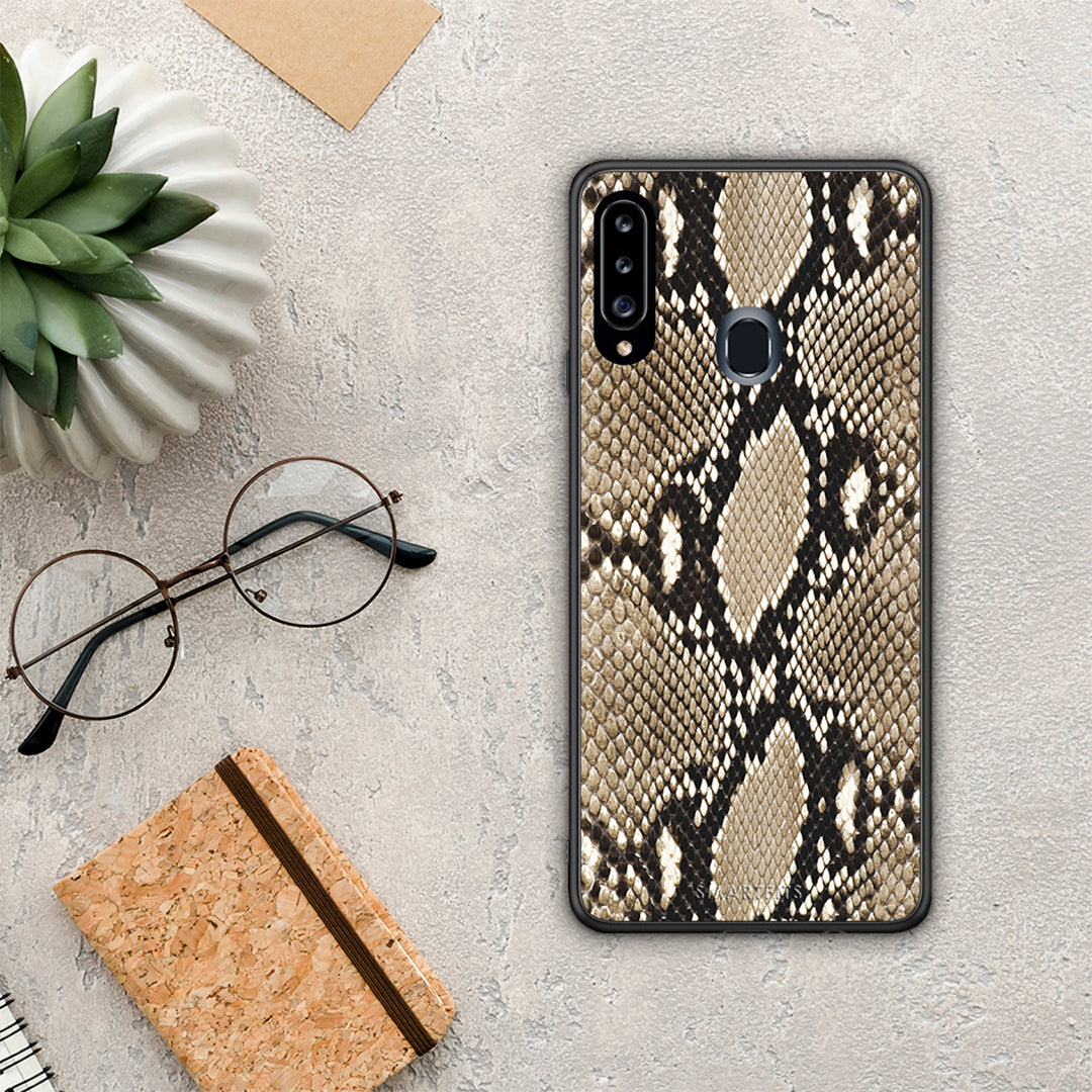 Animal Fashion Snake - Samsung Galaxy A20s θήκη
