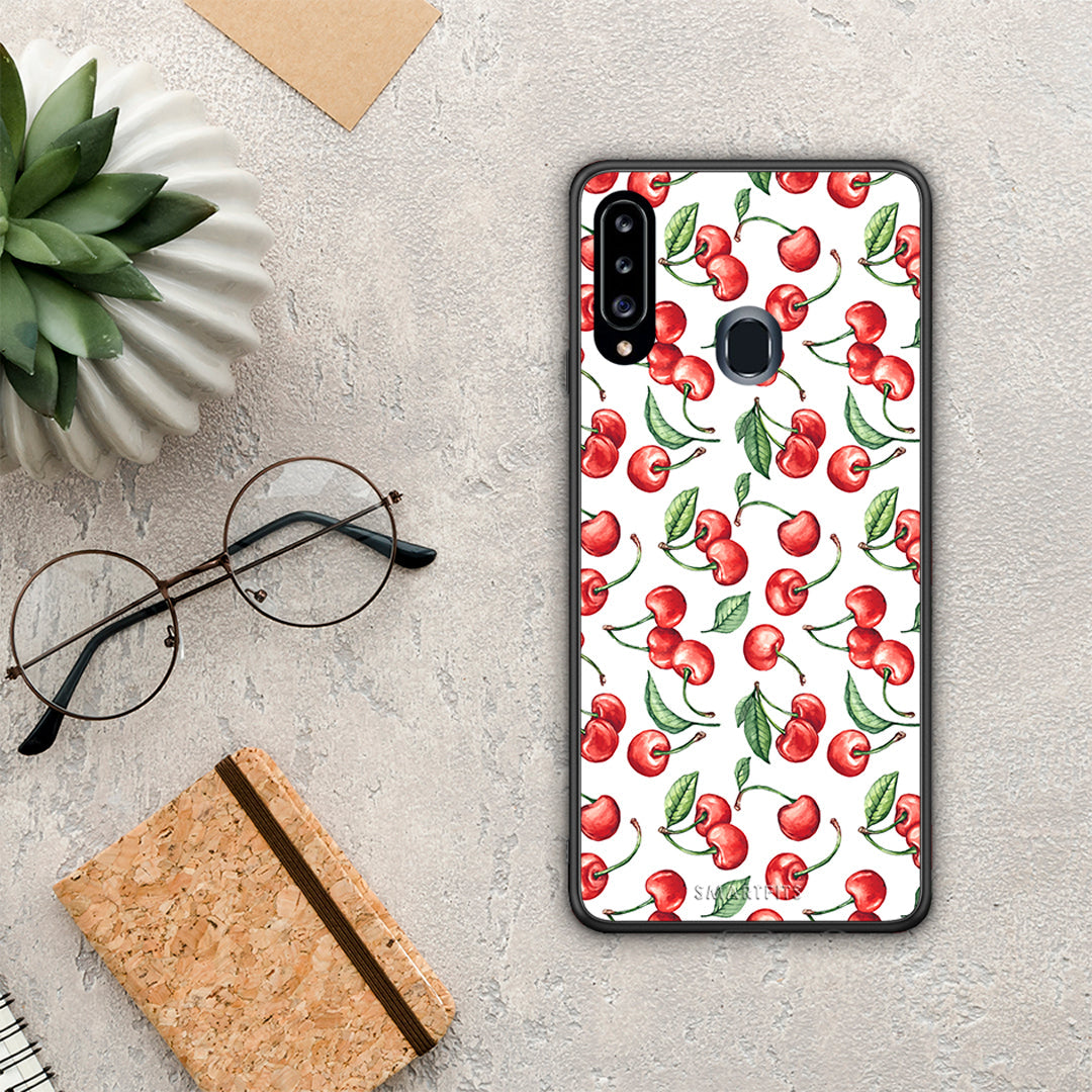 Cherry Summer - Samsung Galaxy A20s θήκη