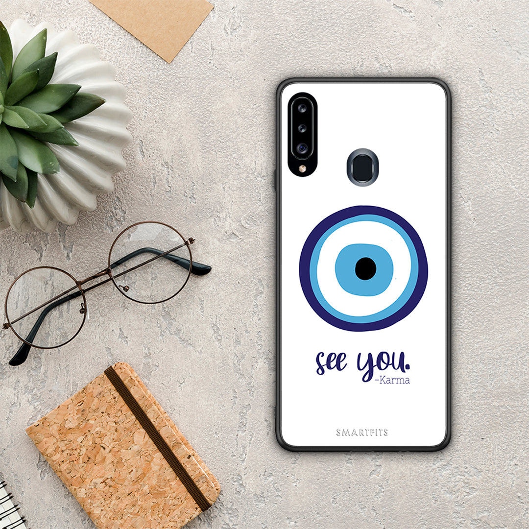 Karma Says - Samsung Galaxy A20s θήκη