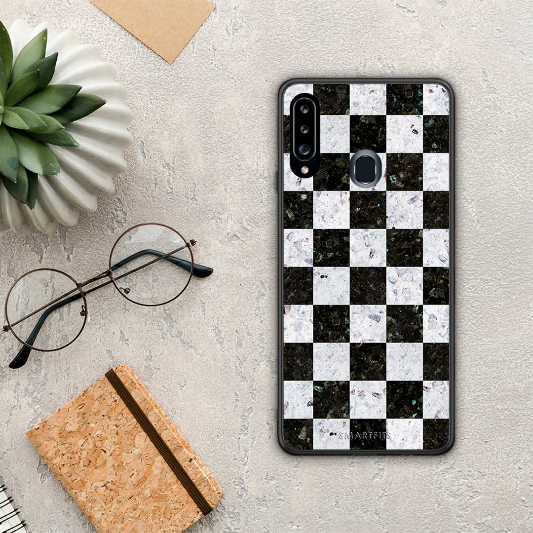 Marble Square Geometric - Samsung Galaxy A20s θήκη