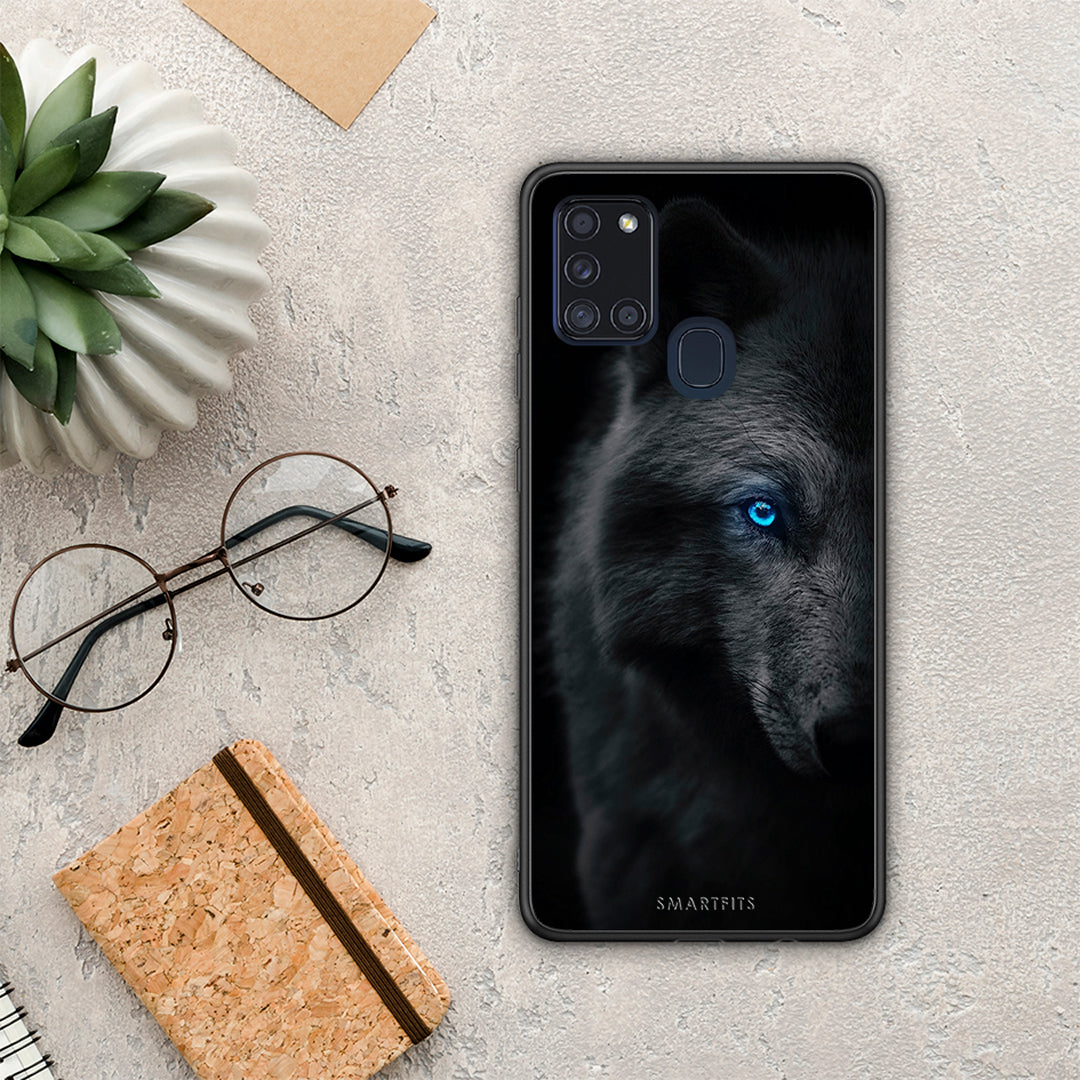 Dark Wolf - Samsung Galaxy A21s θήκη