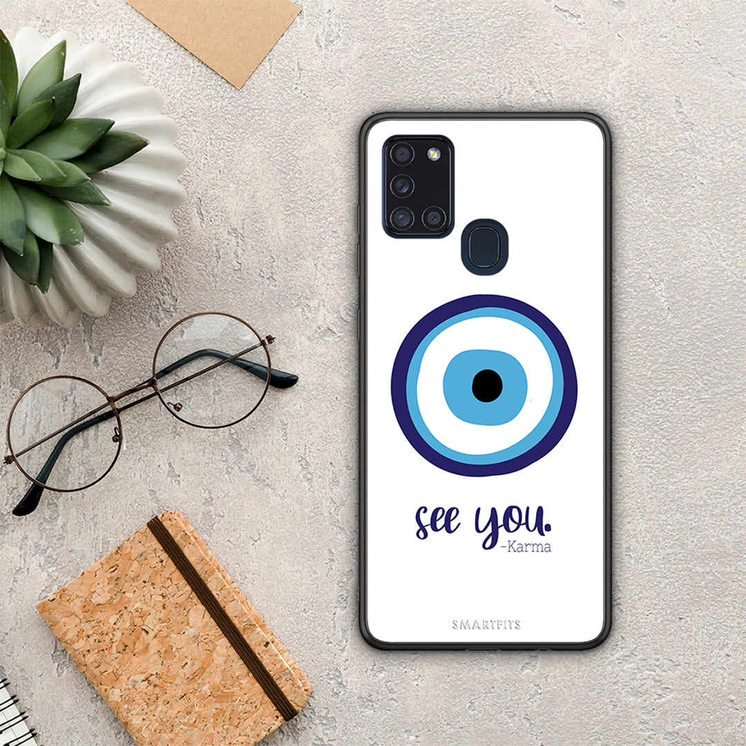 Karma Says - Samsung Galaxy A21s θήκη