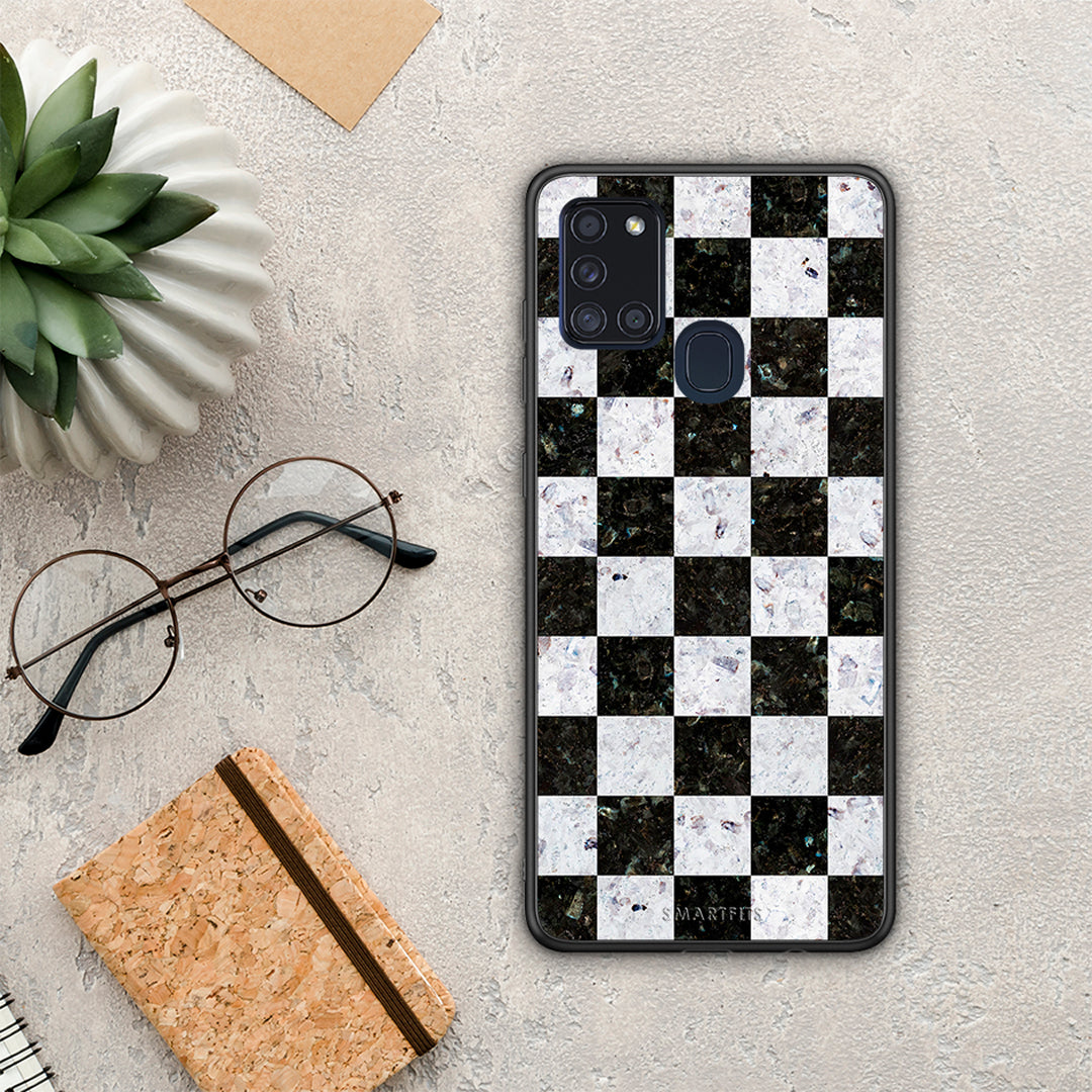 Marble Square Geometric - Samsung Galaxy A21s θήκη