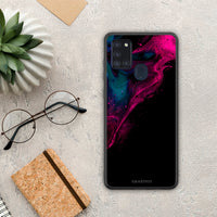 Thumbnail for Watercolor Pink Black - Samsung Galaxy A21s θήκη