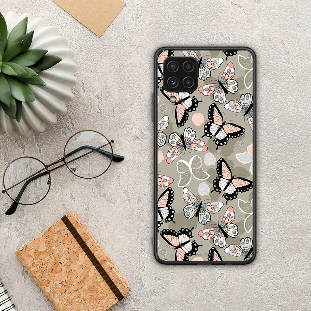 Boho Butterflies - Samsung Galaxy A22 4G θήκη