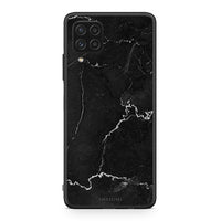 Thumbnail for Samsung A22 4G Marble Black θήκη από τη Smartfits με σχέδιο στο πίσω μέρος και μαύρο περίβλημα | Smartphone case with colorful back and black bezels by Smartfits
