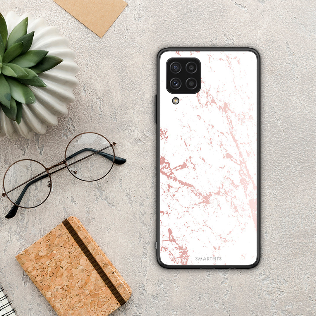 Marble Pink Splash - Samsung Galaxy A22 4G θήκη