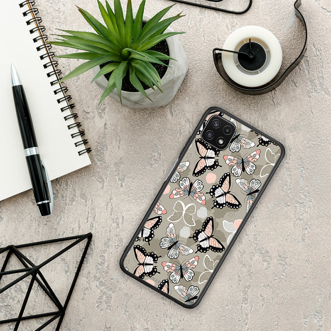 Boho Butterflies - Samsung Galaxy A22 5G θήκη
