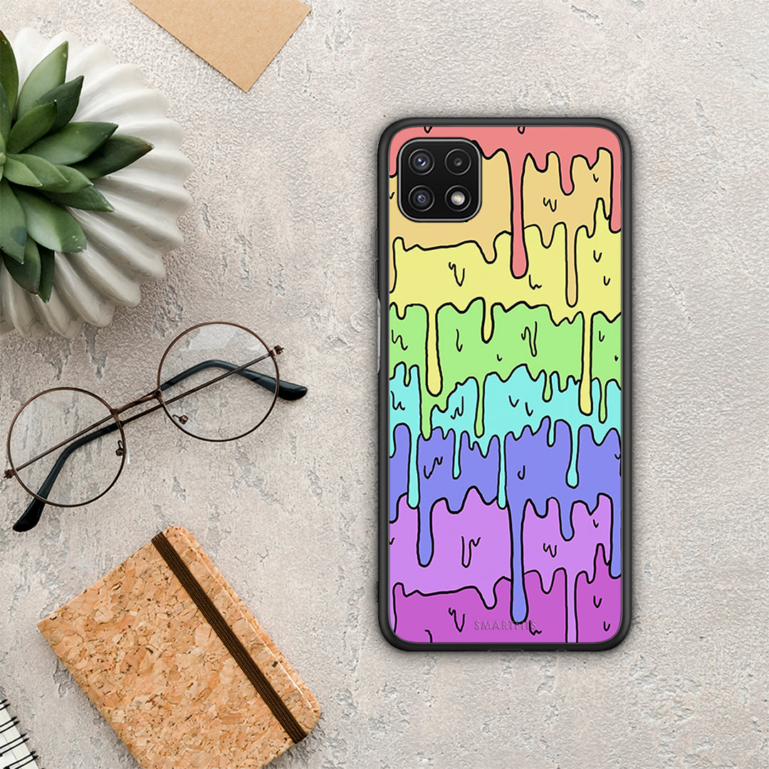 Melting Rainbow - Samsung Galaxy A22 5G θήκη