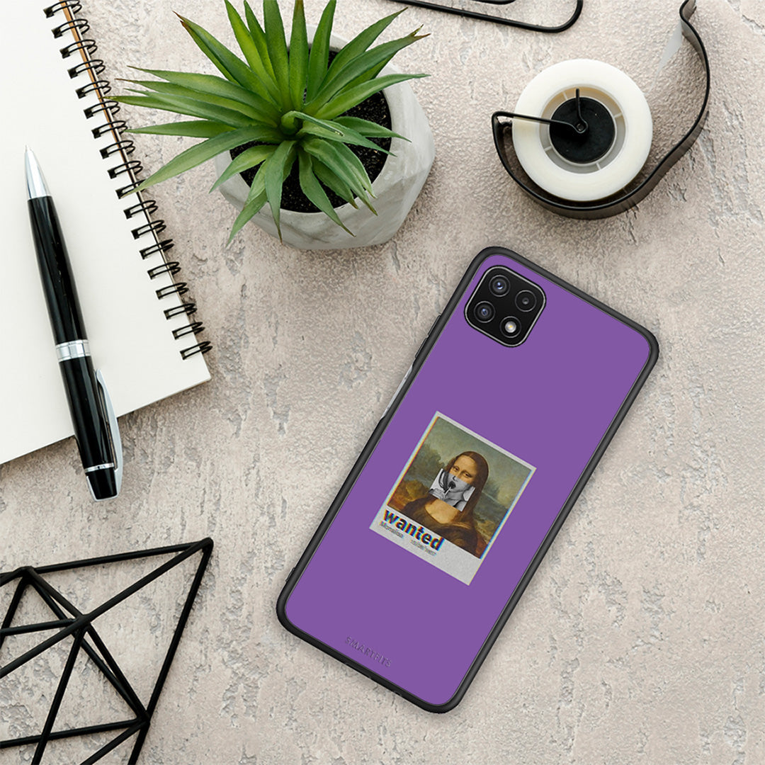 Popart Monalisa - Samsung Galaxy A22 5G θήκη