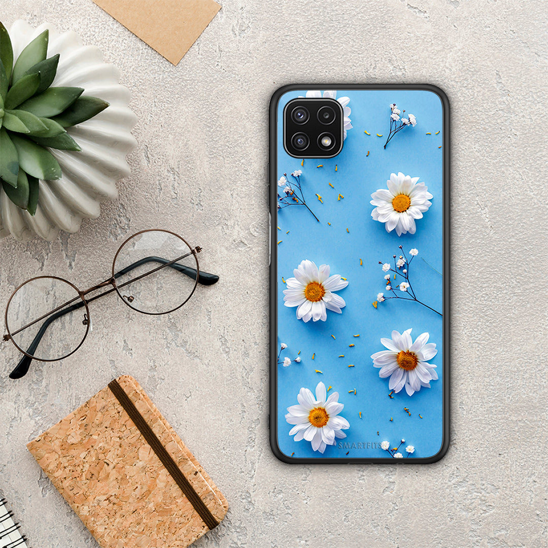 Real Daisies - Samsung Galaxy A22 5G θήκη