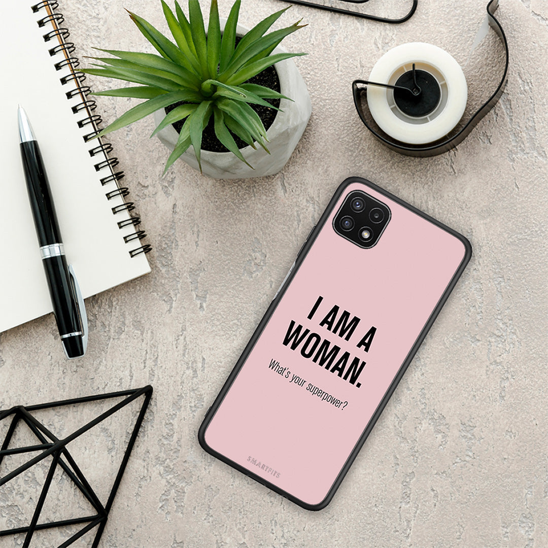 Superpower Woman - Samsung Galaxy A22 5G θήκη