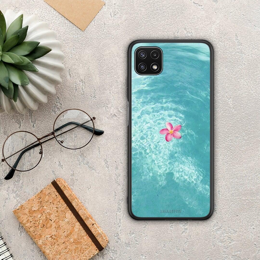 Water Flower - Samsung Galaxy A22 5G θήκη