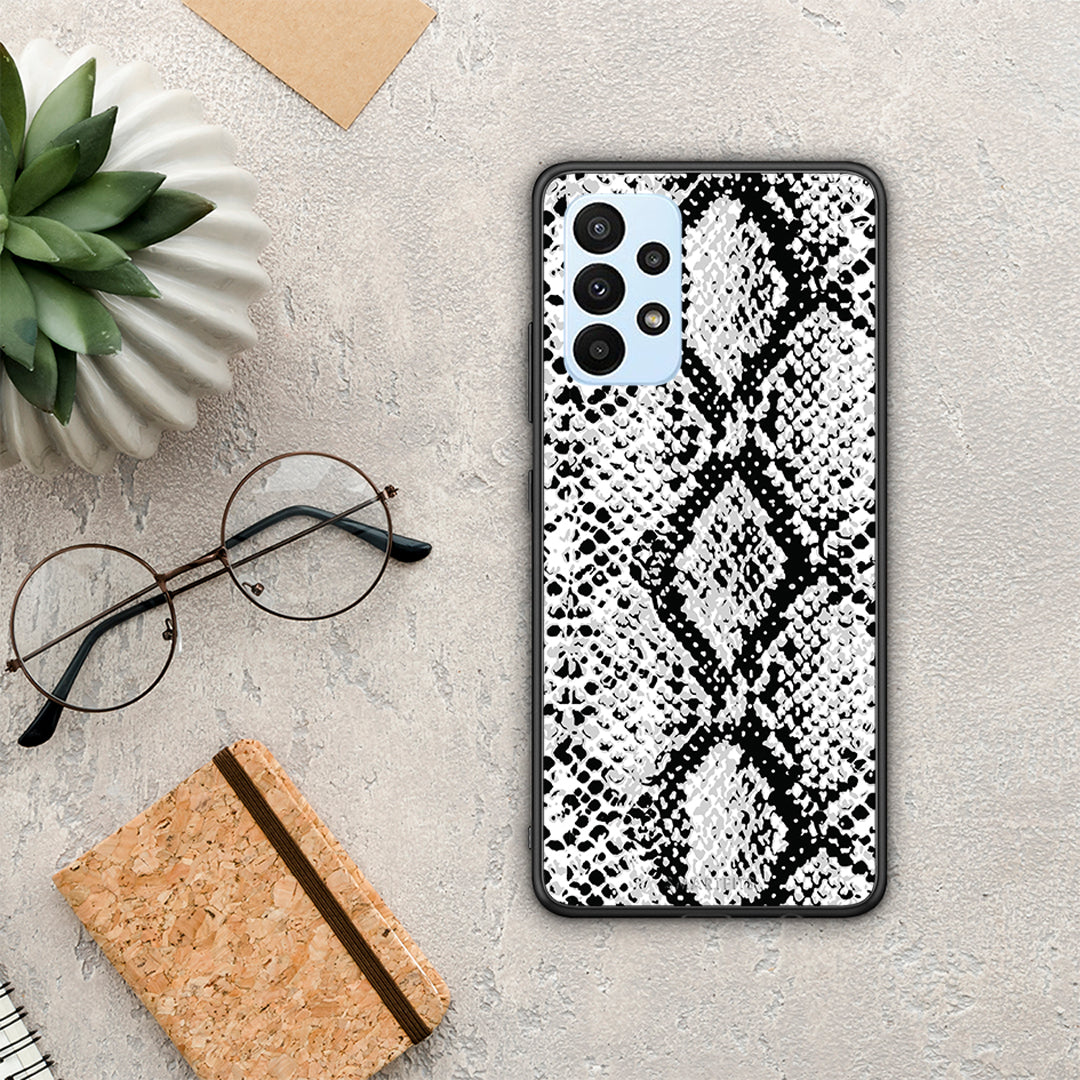 Animal White Snake - Samsung Galaxy A23 θήκη