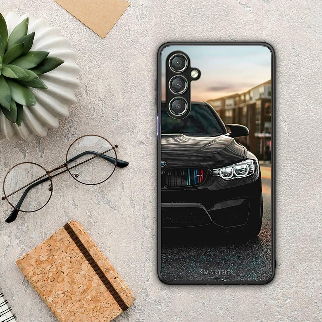 Θήκη Samsung Galaxy A24 4G Racing M3 από τη Smartfits με σχέδιο στο πίσω μέρος και μαύρο περίβλημα | Samsung Galaxy A24 4G Racing M3 Case with Colorful Back and Black Bezels