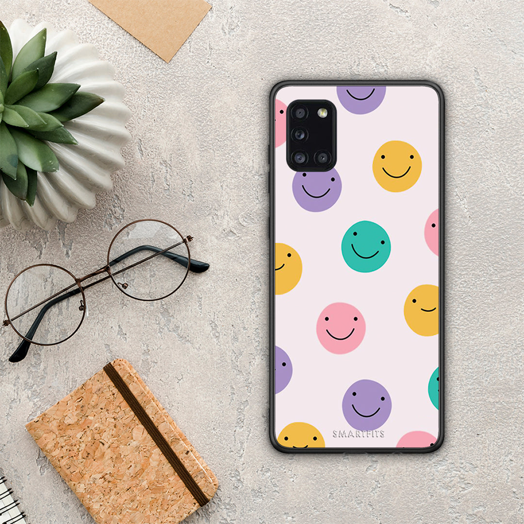Smiley Faces - Samsung Galaxy A31 θήκη