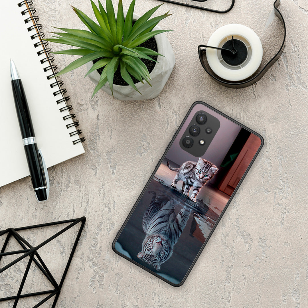 Cute Tiger - Samsung Galaxy A32 4G θήκη