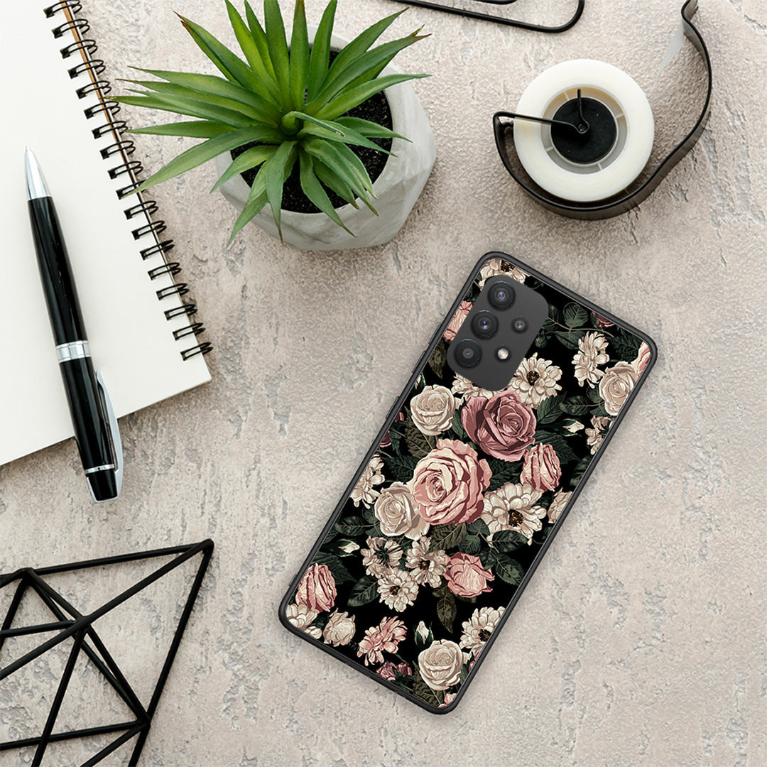 Flower Wild Roses - Samsung Galaxy A32 4G θήκη