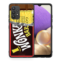 Thumbnail for Θήκη Samsung A32 4G Golden Ticket από τη Smartfits με σχέδιο στο πίσω μέρος και μαύρο περίβλημα | Samsung A32 4G Golden Ticket case with colorful back and black bezels