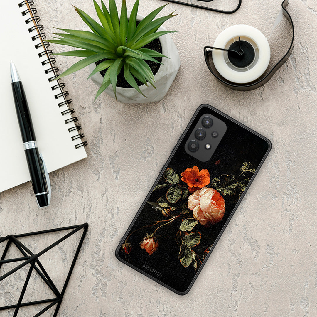 Vintage Roses - Samsung Galaxy A32 4G θήκη
