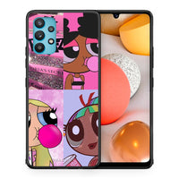 Thumbnail for Θήκη Αγίου Βαλεντίνου Samsung Galaxy A32 5G Bubble Girls από τη Smartfits με σχέδιο στο πίσω μέρος και μαύρο περίβλημα | Samsung Galaxy A32 5G Bubble Girls case with colorful back and black bezels