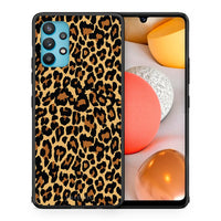 Thumbnail for Θήκη Samsung Galaxy A32 5G  Leopard Animal από τη Smartfits με σχέδιο στο πίσω μέρος και μαύρο περίβλημα | Samsung Galaxy A32 5G  Leopard Animal case with colorful back and black bezels