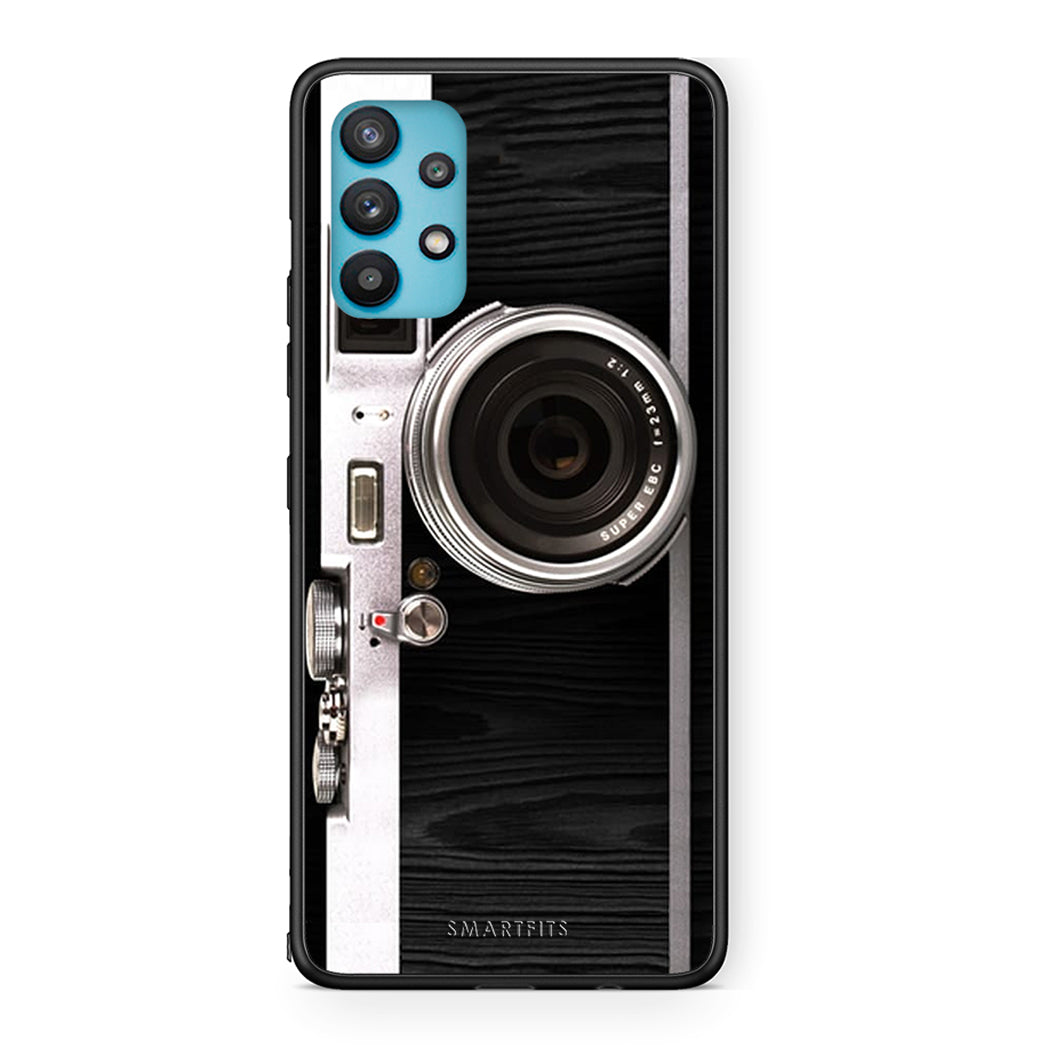 Samsung Galaxy A32 5G  Emily In Paris θήκη από τη Smartfits με σχέδιο στο πίσω μέρος και μαύρο περίβλημα | Smartphone case with colorful back and black bezels by Smartfits
