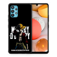 Thumbnail for Θήκη Samsung Galaxy A32 5G  Pirate King από τη Smartfits με σχέδιο στο πίσω μέρος και μαύρο περίβλημα | Samsung Galaxy A32 5G  Pirate King case with colorful back and black bezels