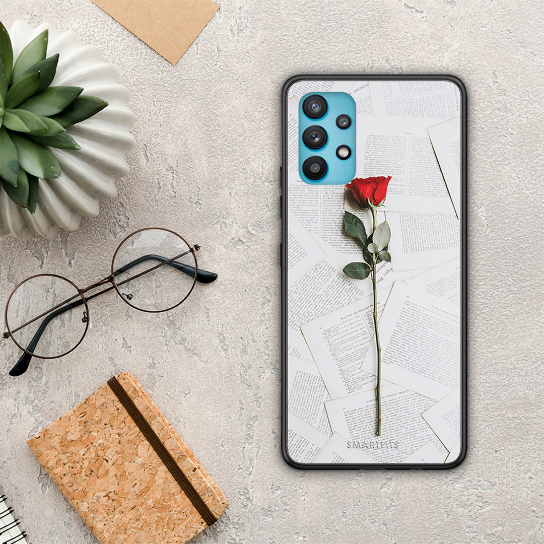 Red Rose - Samsung Galaxy A32 5G θήκη